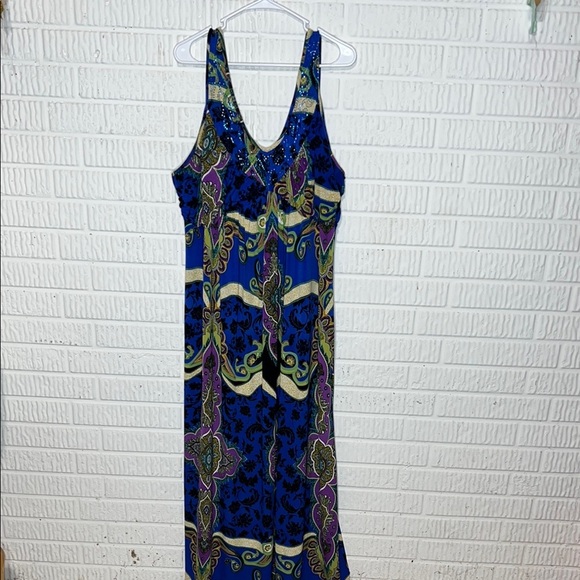 One World Multicolor Maxi Dress - Picture 1 of 4